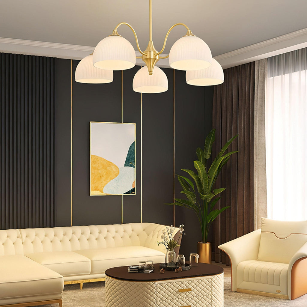 striped-glass-bowl-chandelier-anzaz-Gold-3