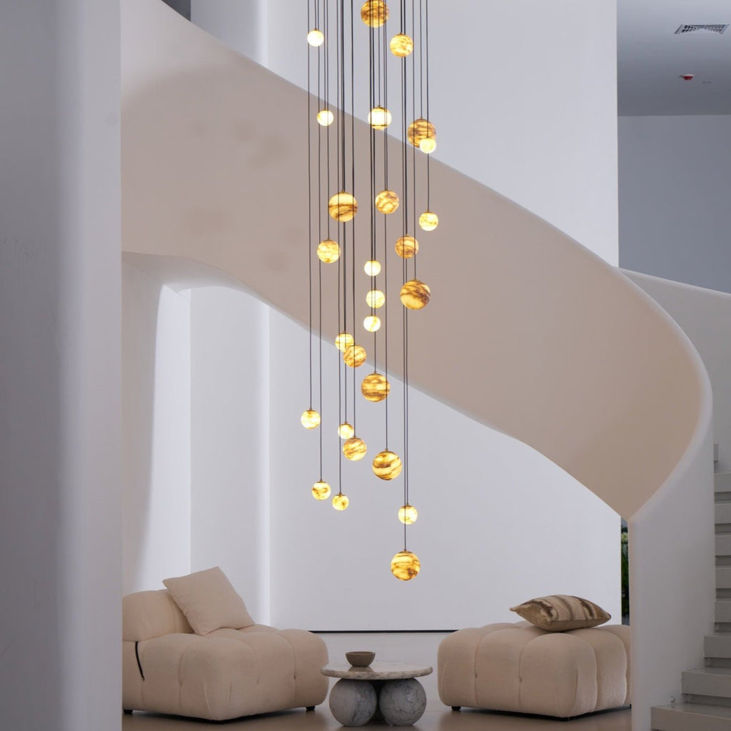 sultana-alabaster-cluster-chandelier-anzaz-Gold & Natrue Alabaster Color-6