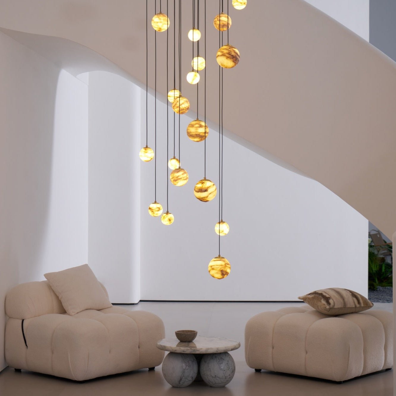 sultana-alabaster-cluster-chandelier-anzaz-Gold & Natrue Alabaster Color-3