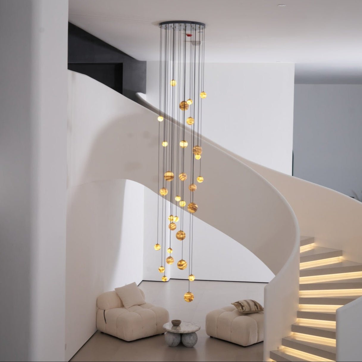 sultana-alabaster-cluster-chandelier-anzaz-Gold & Natrue Alabaster Color-4
