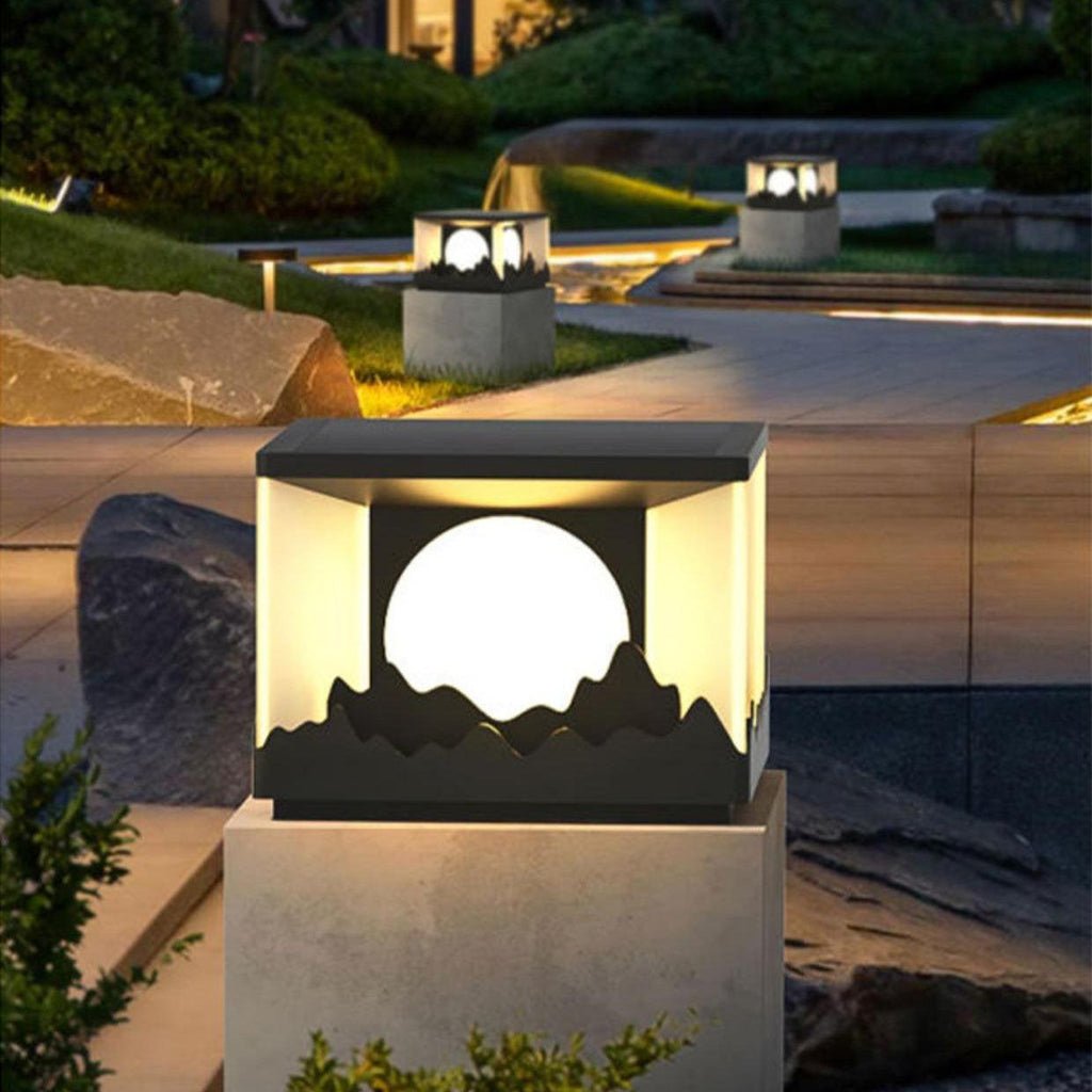 sunrise-garden-outdoor-light-anzaz-Model B: Solar-Powered Version-2