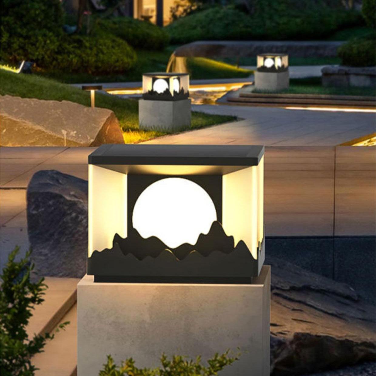 sunrise-garden-outdoor-light-anzaz-Model B: Solar-Powered Version-2