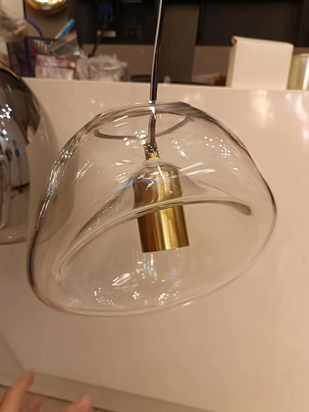 suspended-water-drop-pendant-lamp-anzaz-Smoky grey-9