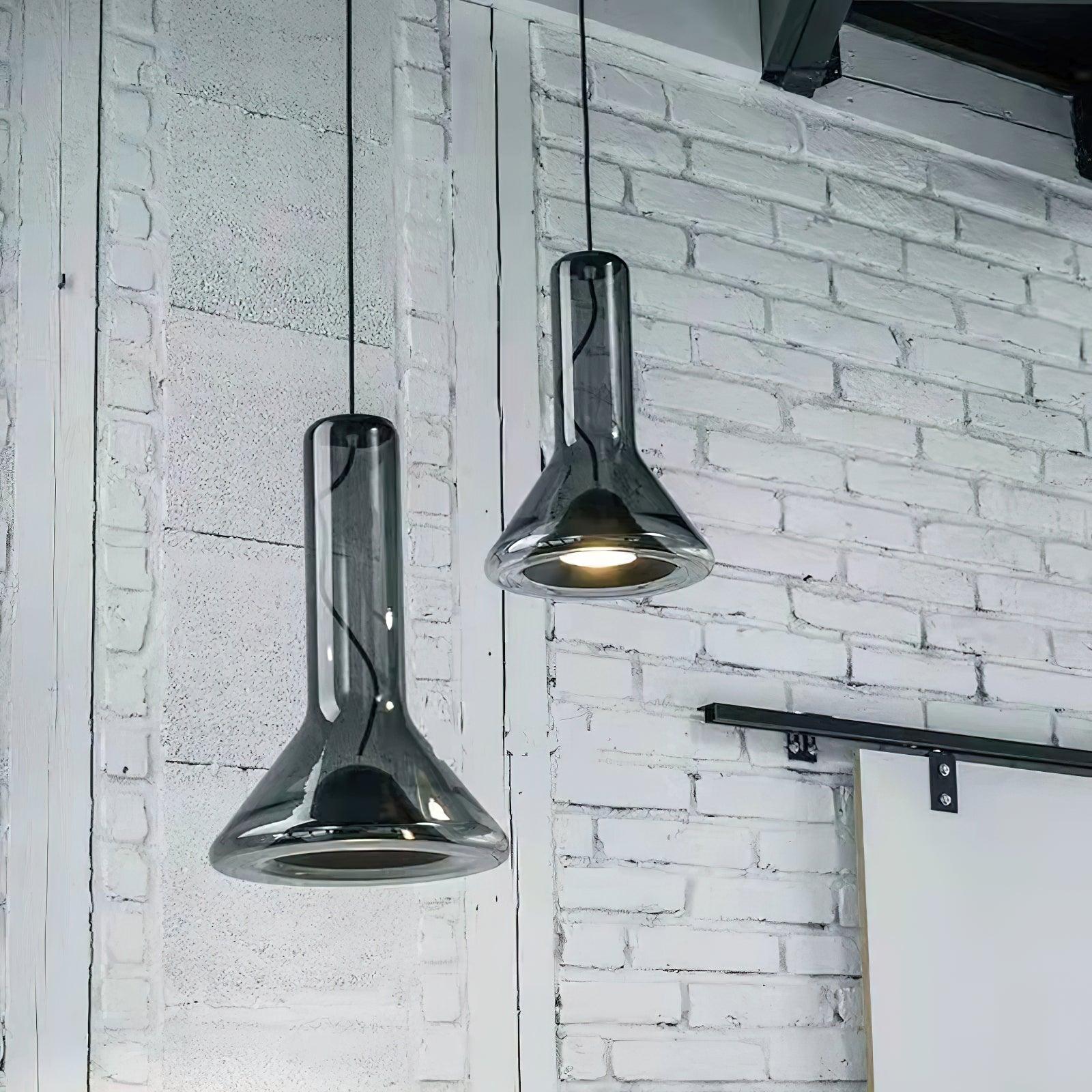 swirl-pendant-light-anzaz-Clear color & Red copper-2