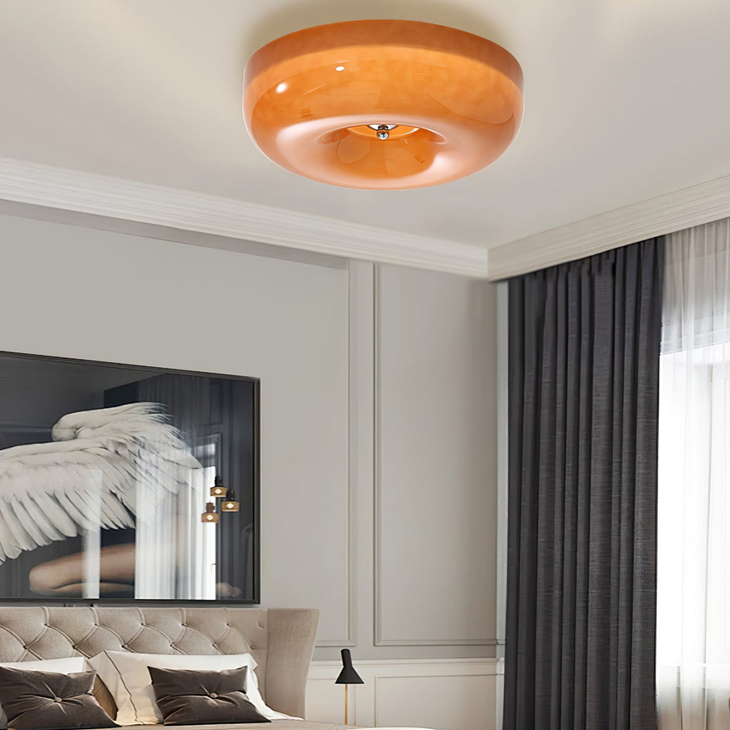swirl-glass-ceiling-lamp-anzaz-Coffee & Chrome-2