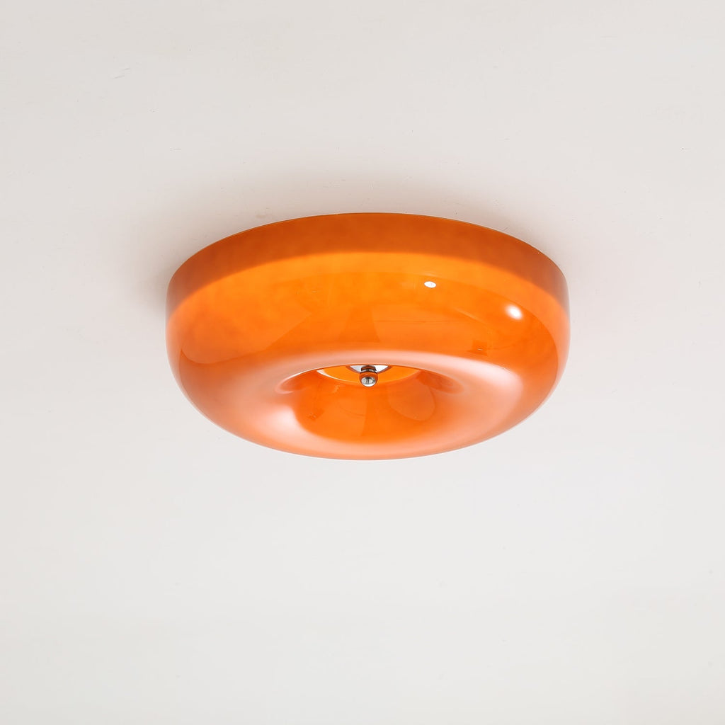 swirl-glass-ceiling-lamp-anzaz-Beige & Chrome-6