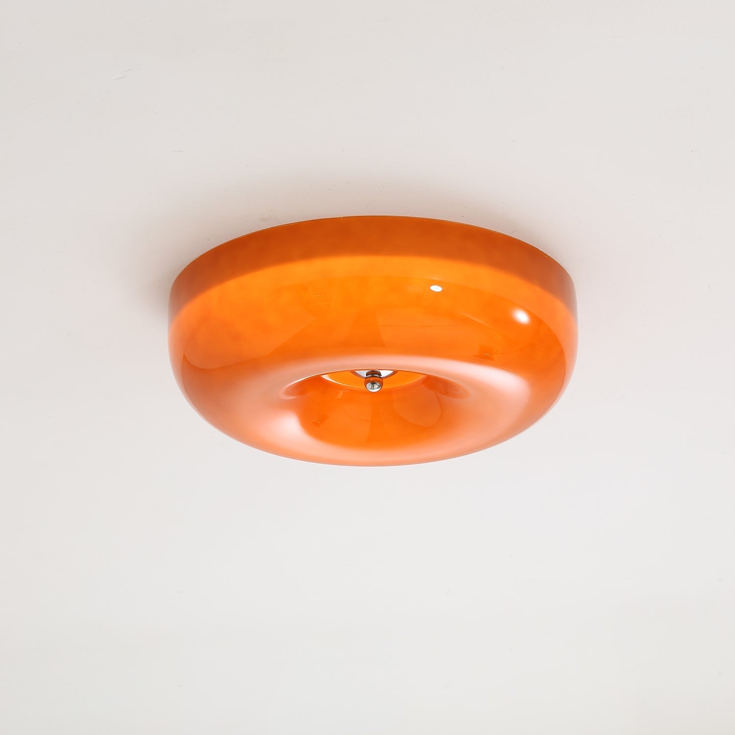 swirl-glass-ceiling-lamp-anzaz-Beige & Chrome-6