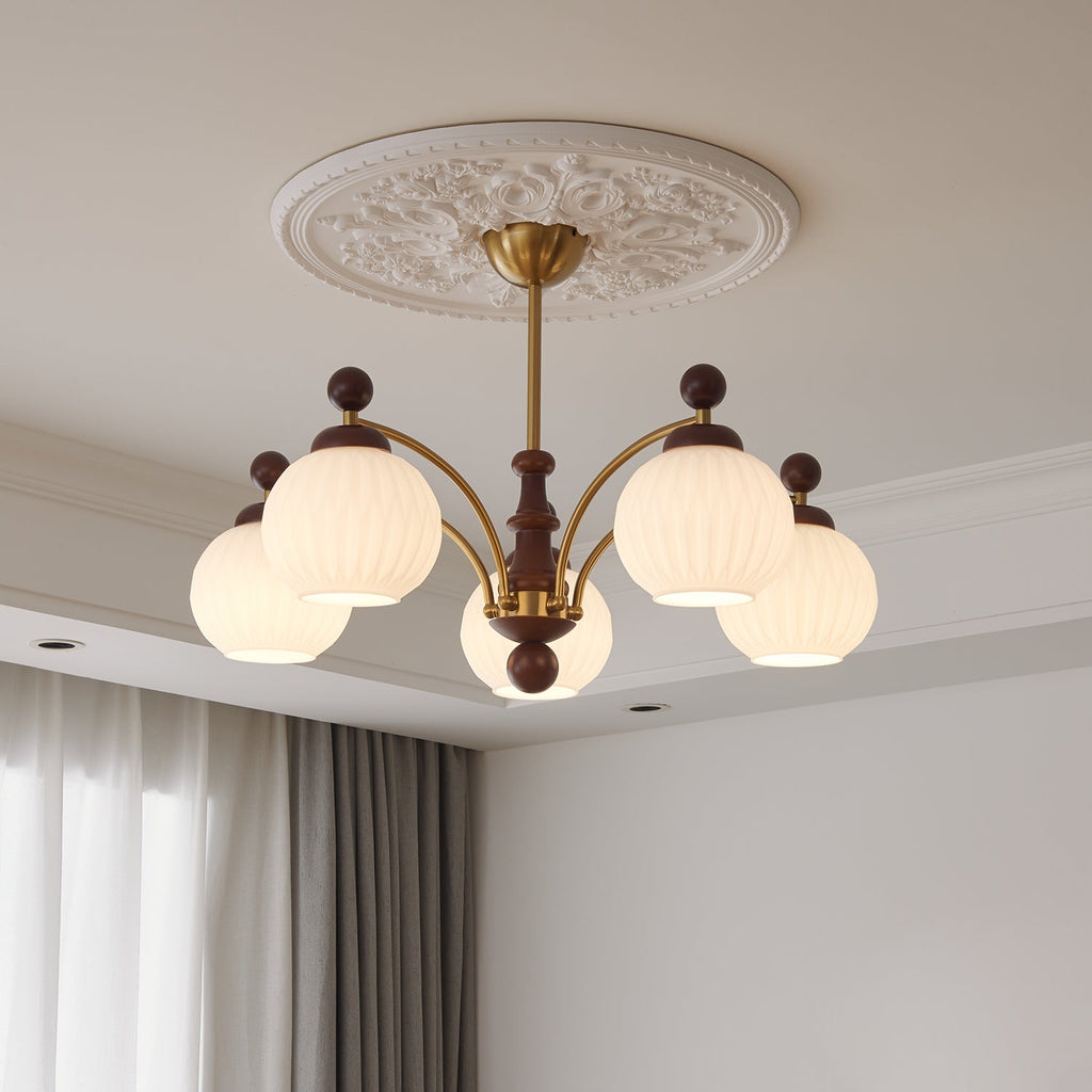 sylvan-orb-chandelier-anzaz-Walnut color & Gold-3