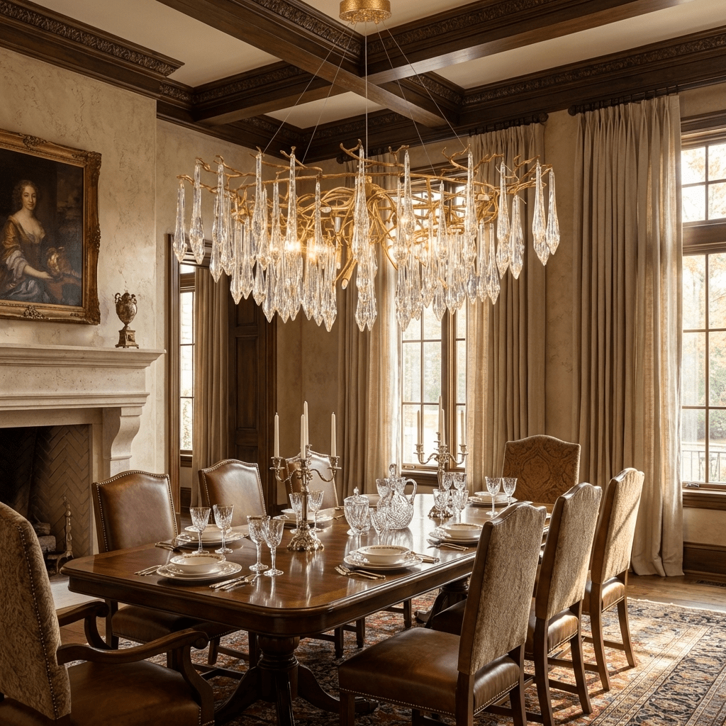 sylvaris-crystal-branch-chandelier-anzaz-Brass & Clear-3