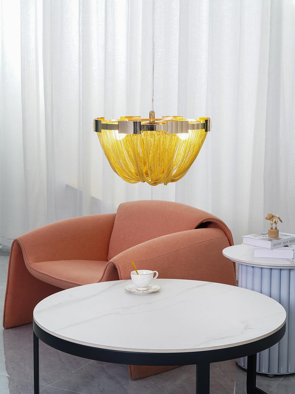 tassel-aluminum-chain-ceiling-light-anzaz-Gold-15