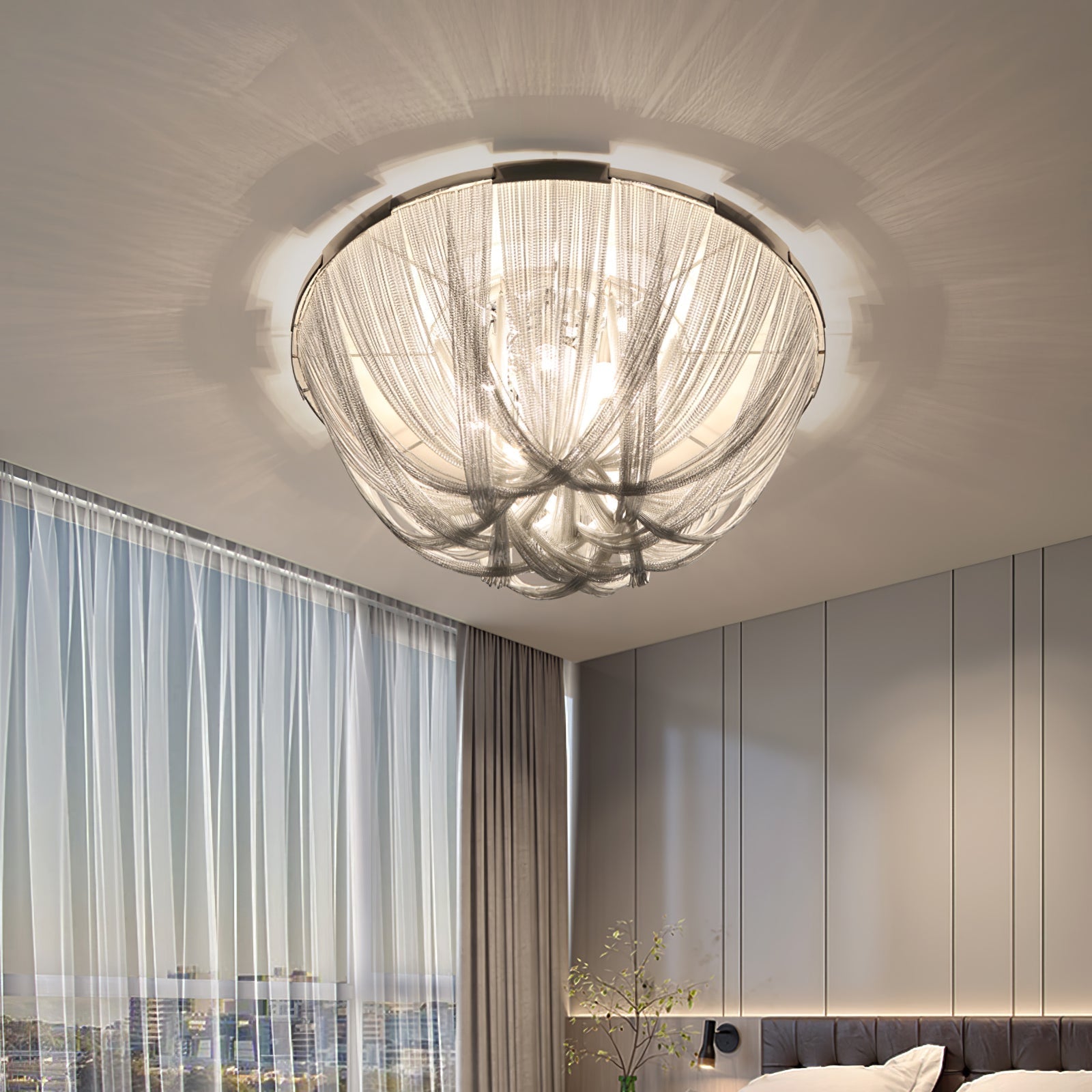 tassel-aluminum-chain-ceiling-light-anzaz-Silver-2