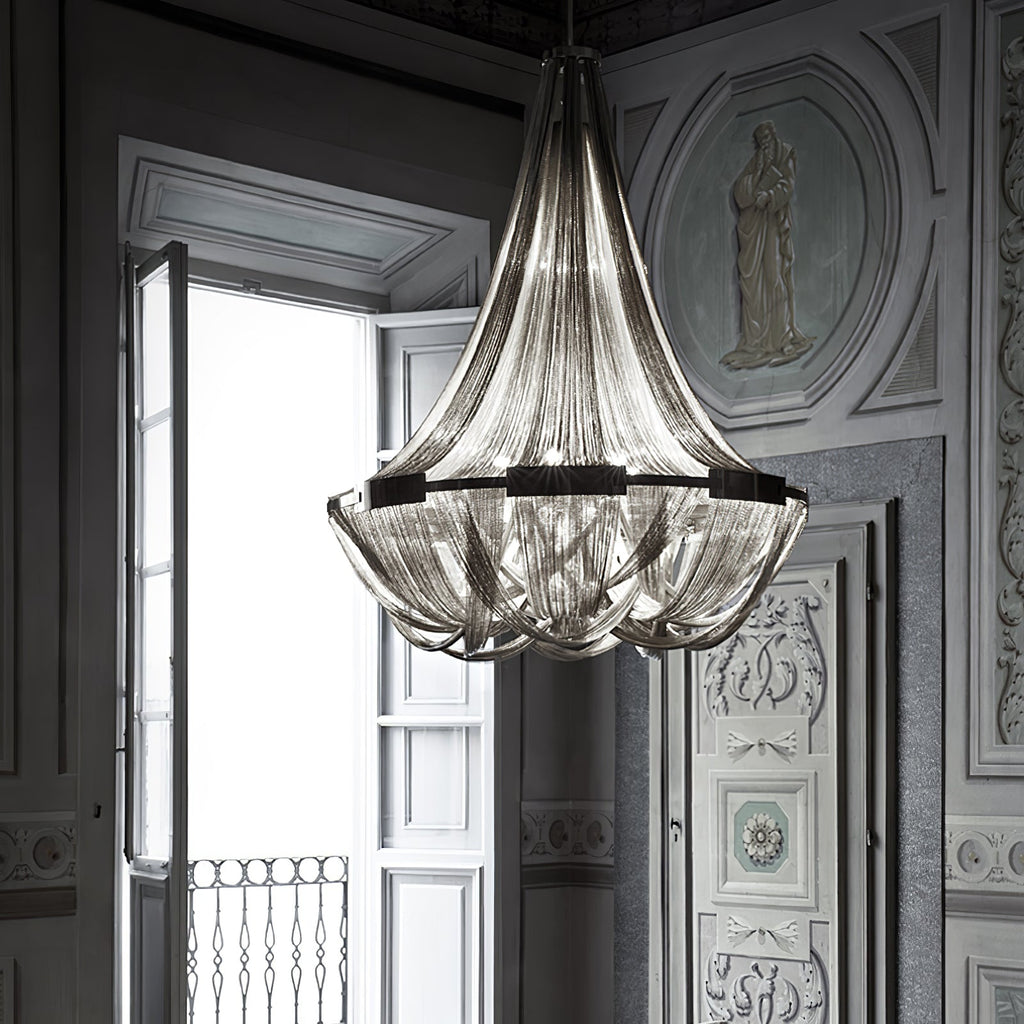tassel-aluminum-chain-chandelier-anzaz-Silver-2