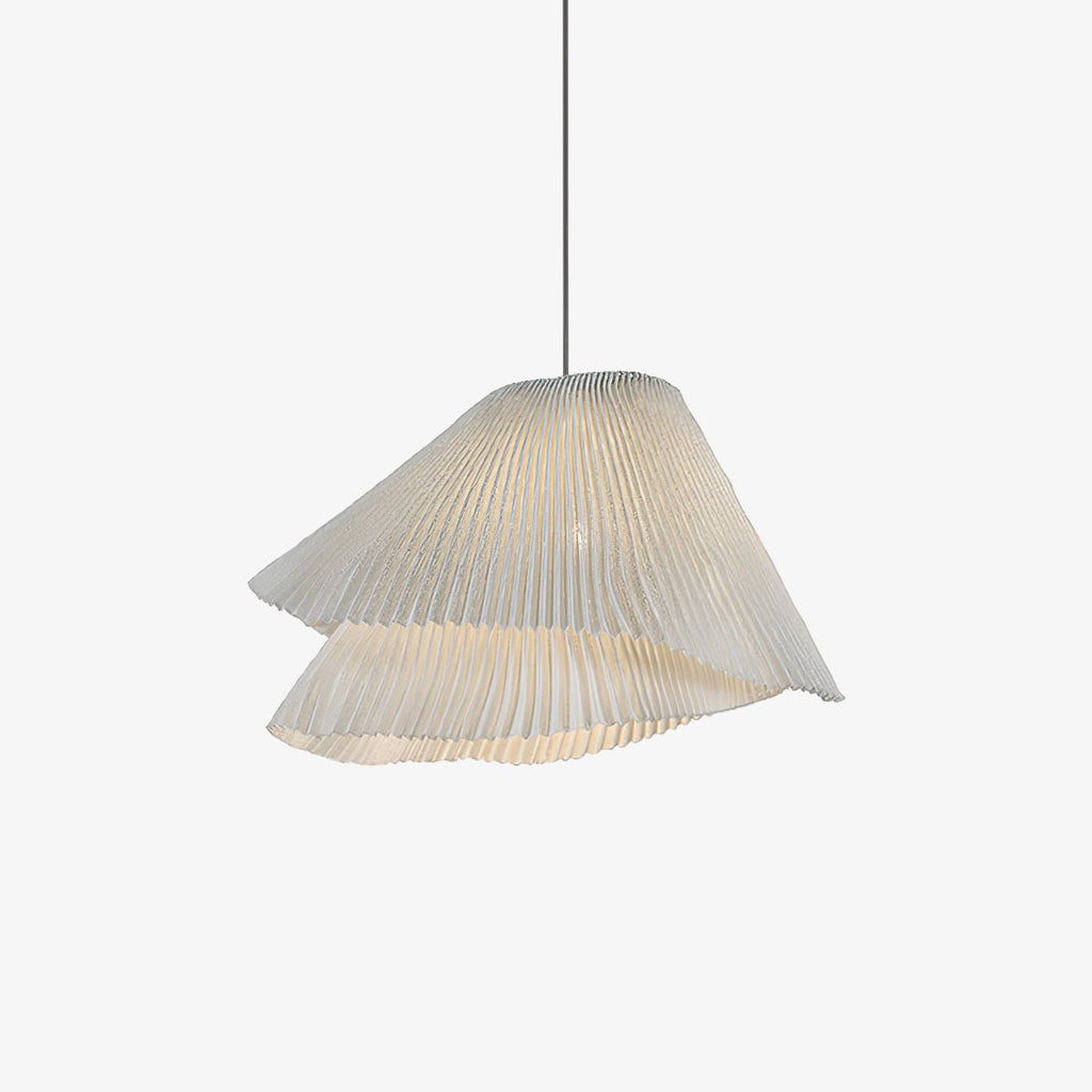 stainless-steel-pleated-pendant-lamp-anzaz-Grey Stainless steel-1
