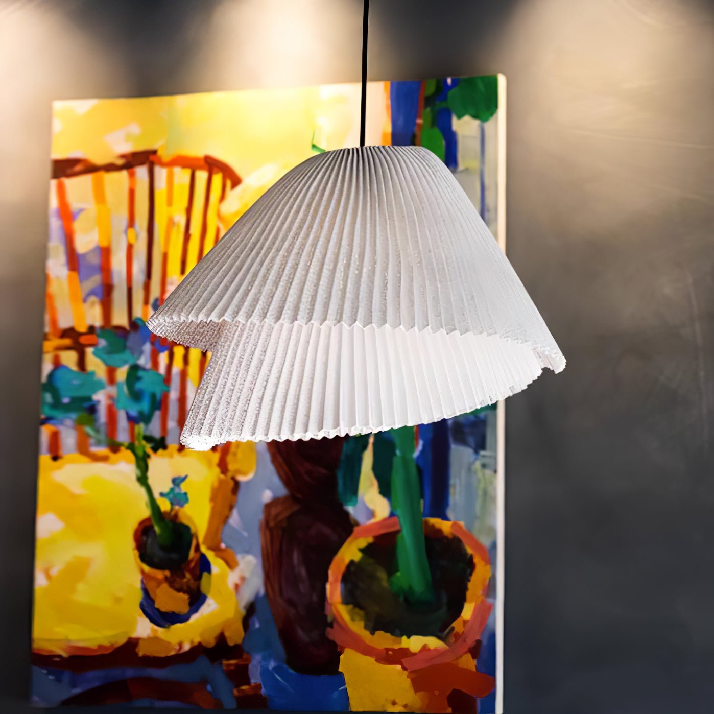 stainless-steel-pleated-pendant-lamp-anzaz-Grey Stainless steel-4