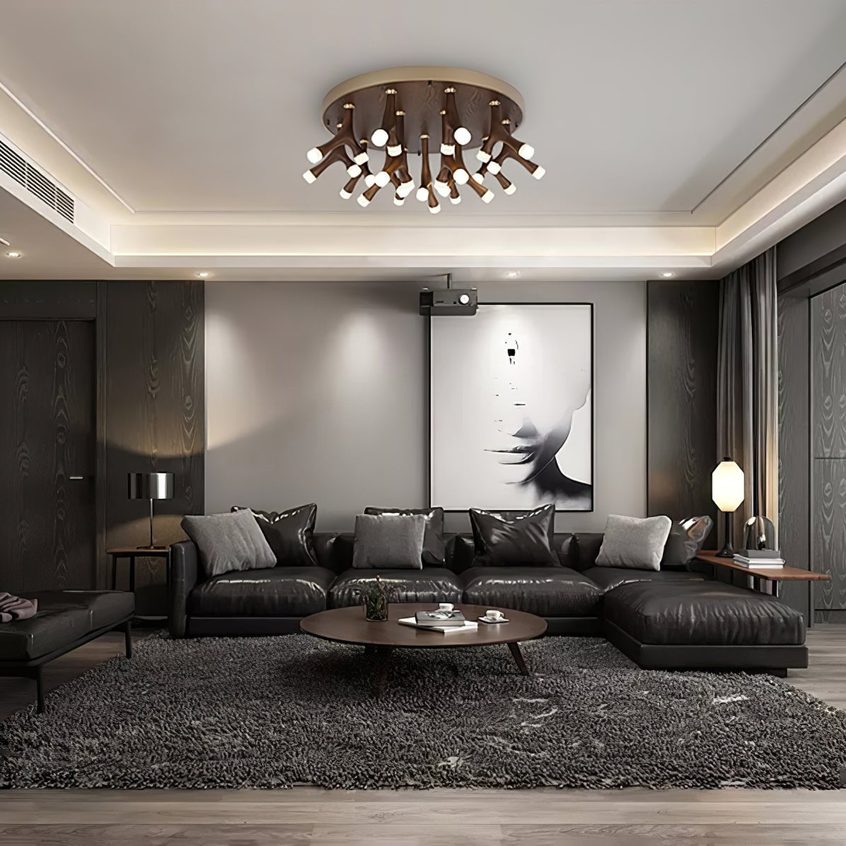 tentacle-ceiling-lamp-anzaz-Walnut Color-2