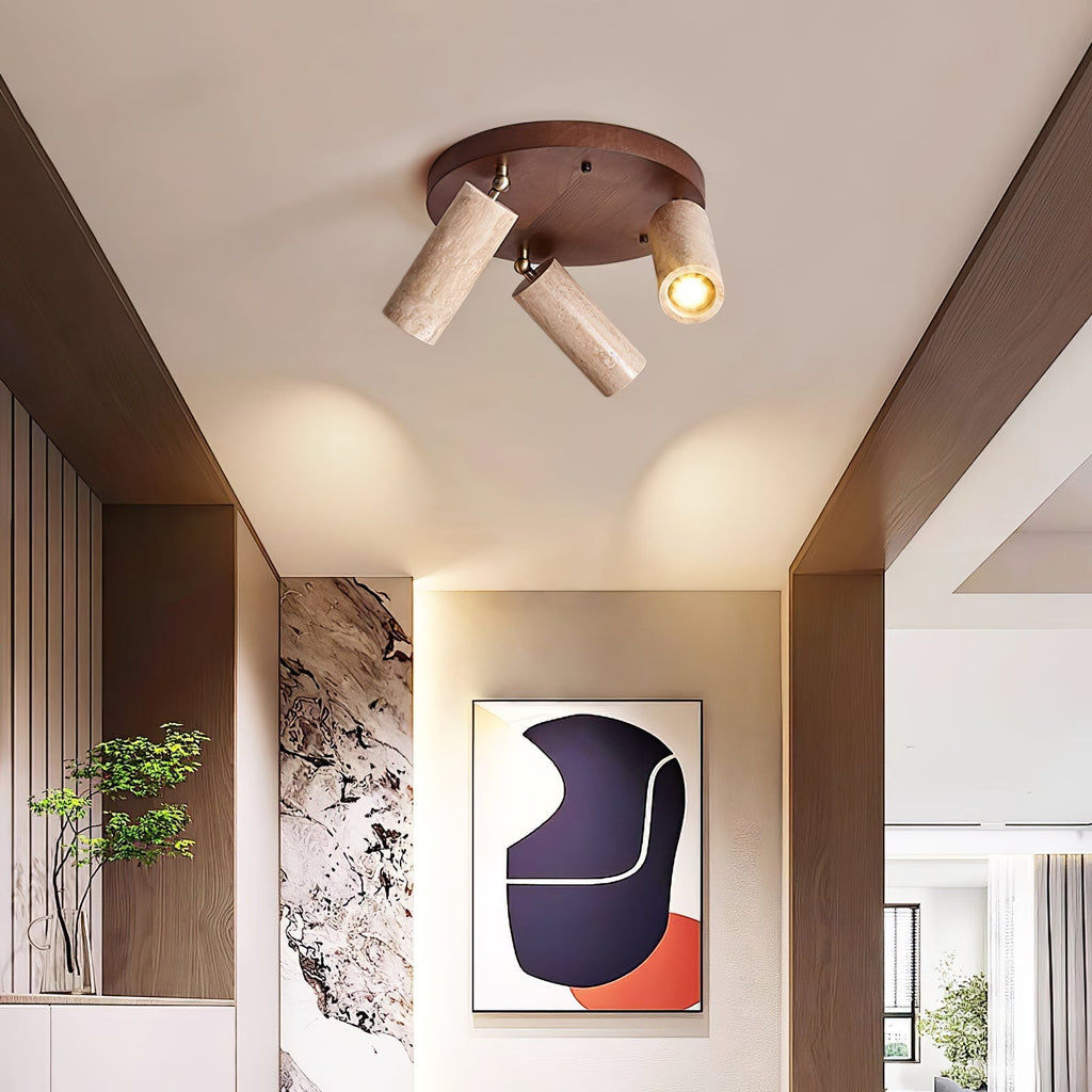 terra-beam-ceiling-light-anzaz-Wood Color & Yellow Travertine-2