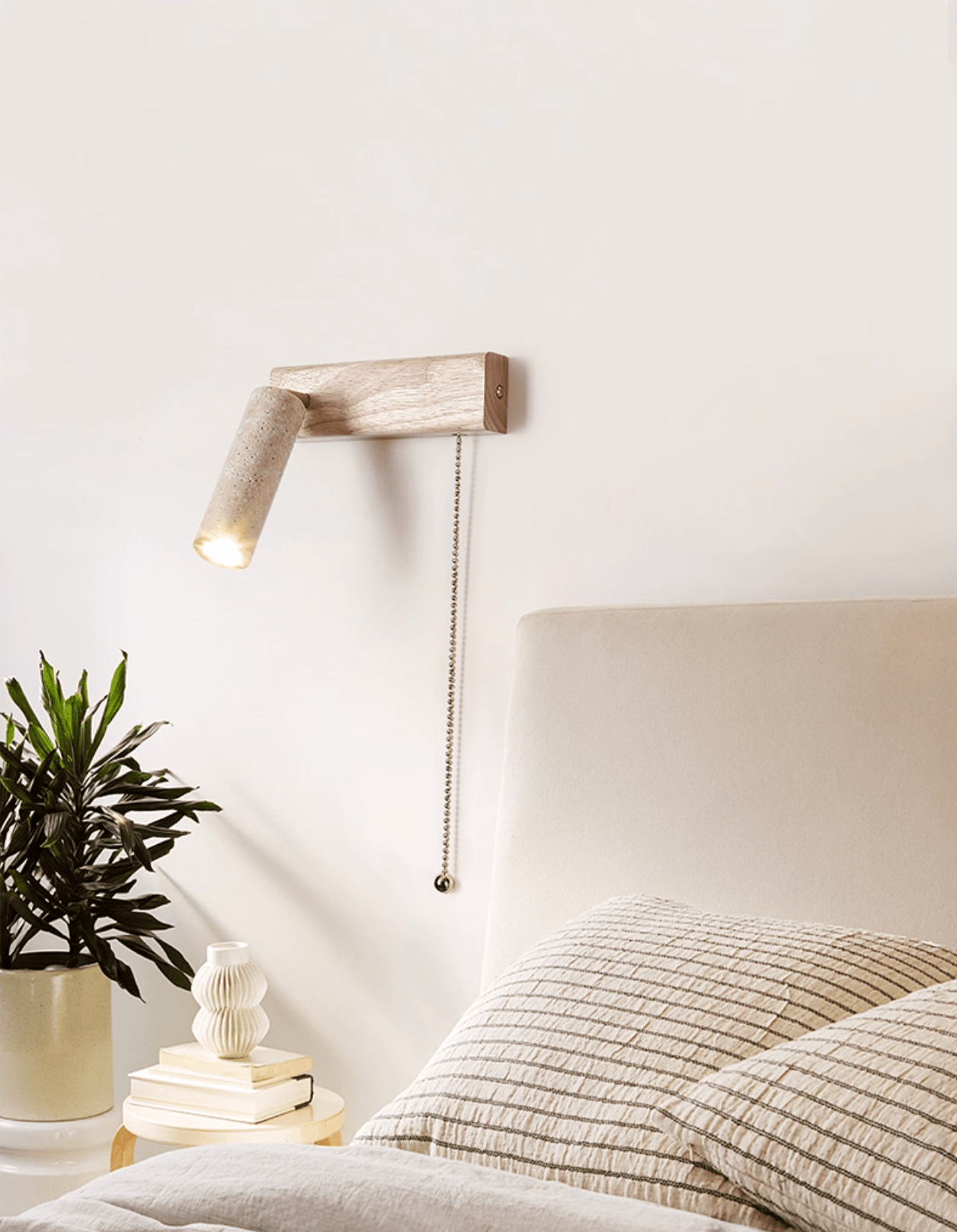 terra-beam-pull-wall-light-anzaz-Walnut Wood & Yellow Travertine-3