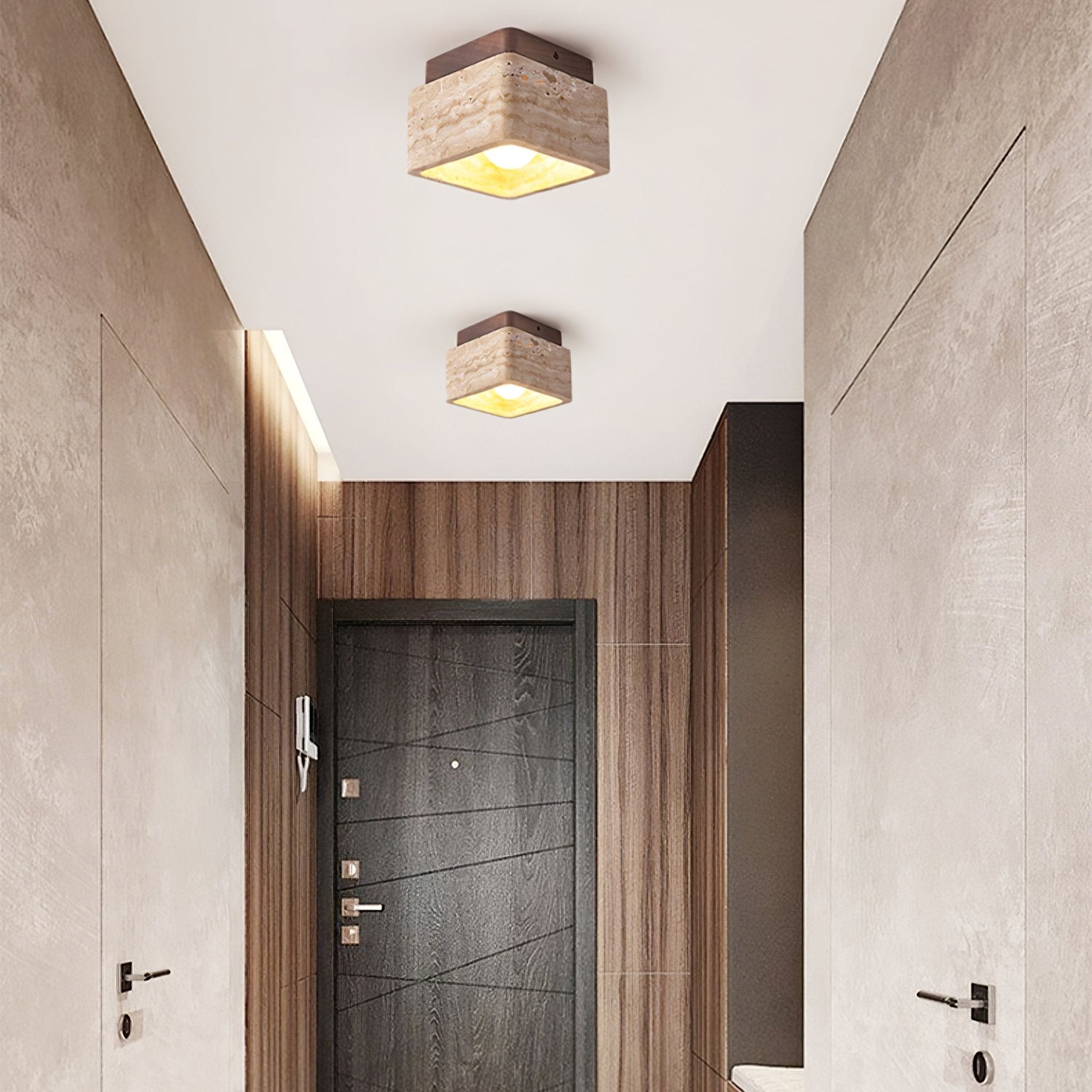 terra-block-ceiling-light-anzaz-Wood Color & Yellow Travertine-2