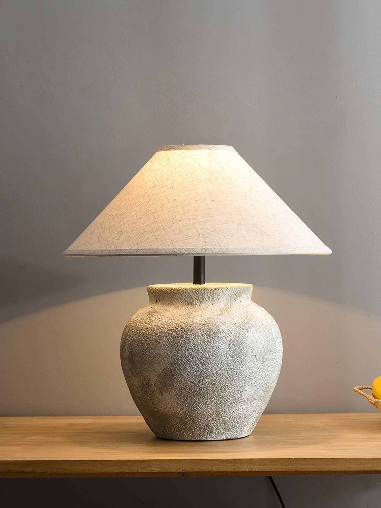 terra-cotta-etruscan-urn-table-lamp-anzaz-Weathered white-4