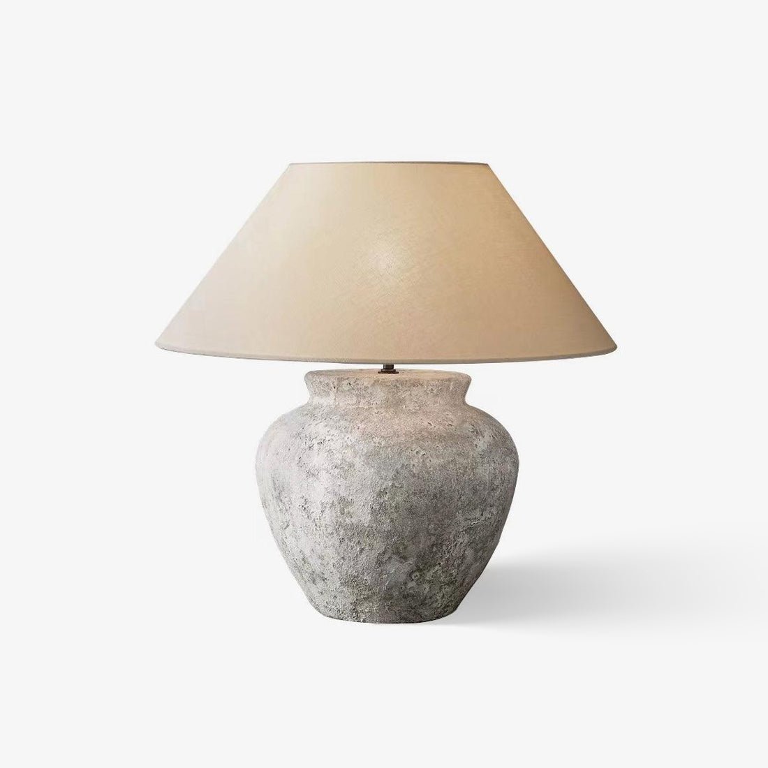 terra-cotta-etruscan-urn-table-lamp-anzaz-Weathered white-1