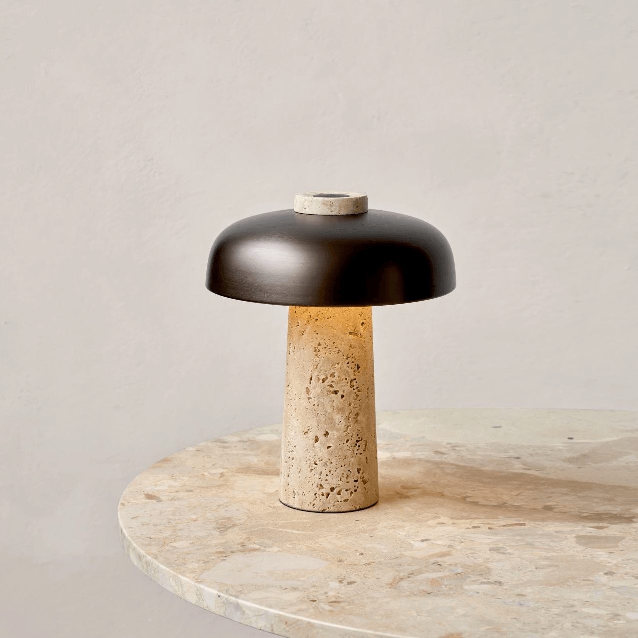 terra-dome-table-lamp-anzaz-Yellow Travertine & White-17