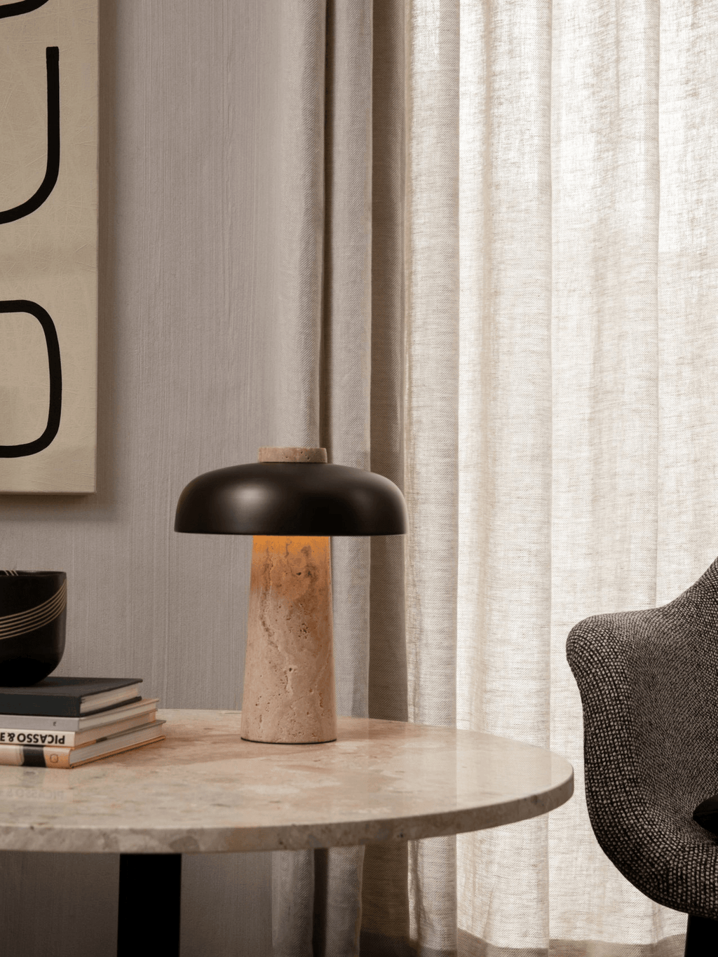 terra-dome-table-lamp-anzaz-Yellow Travertine & White-19