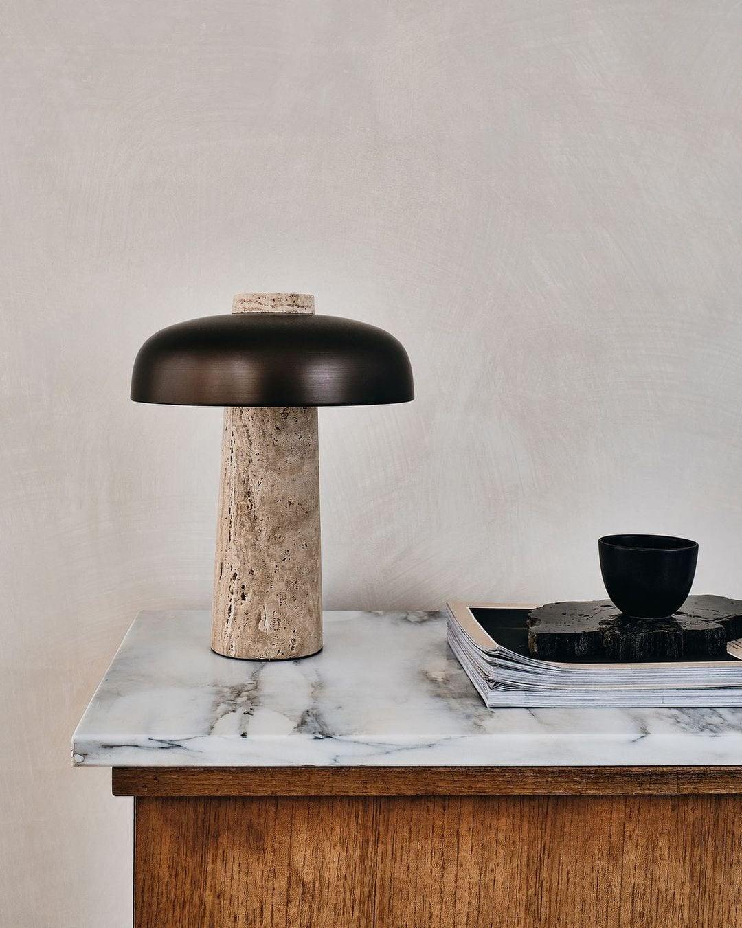 terra-dome-table-lamp-anzaz-Yellow Travertine & Bronze-21
