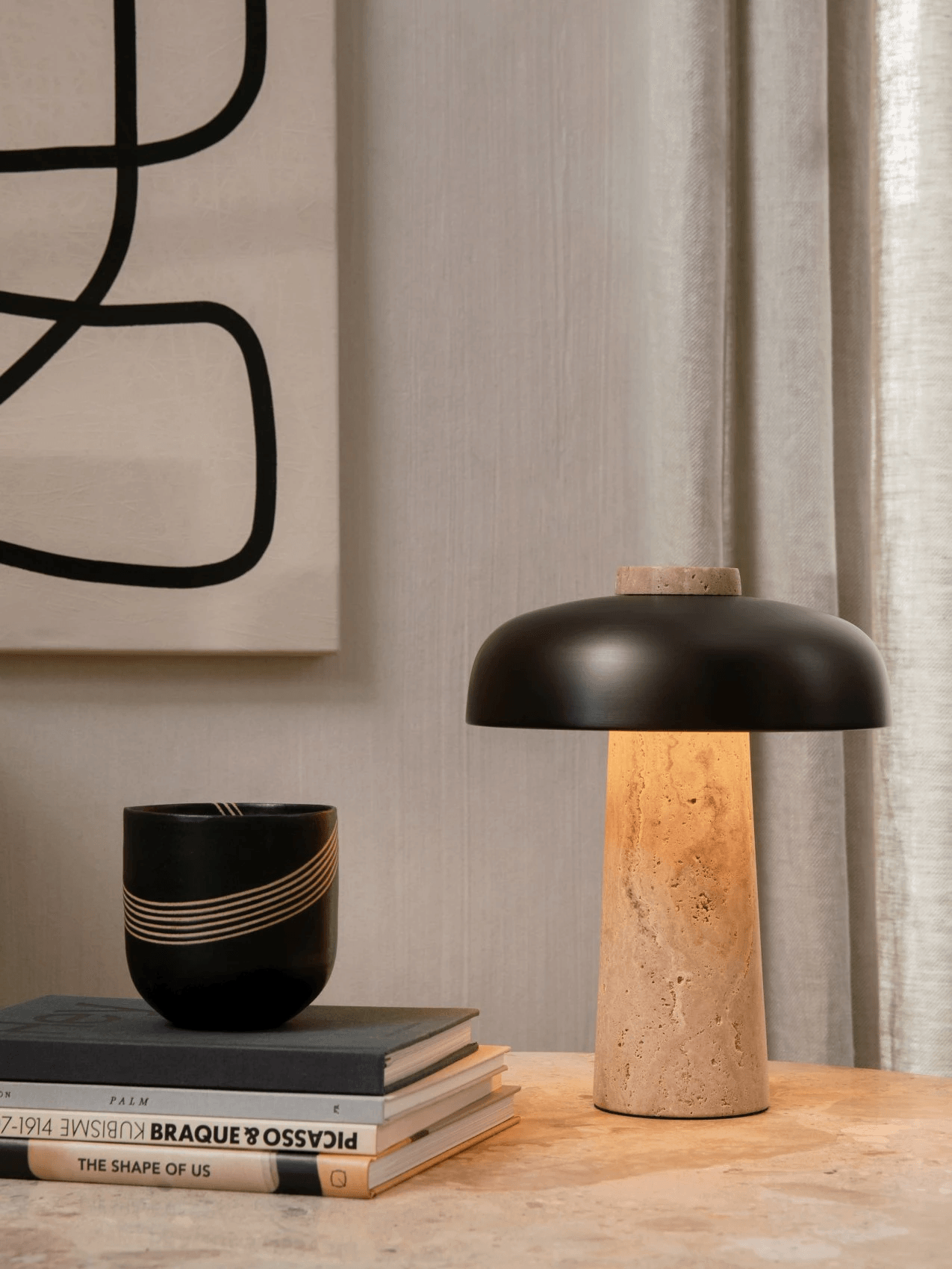 terra-dome-table-lamp-anzaz-Yellow Travertine & Bronze-23
