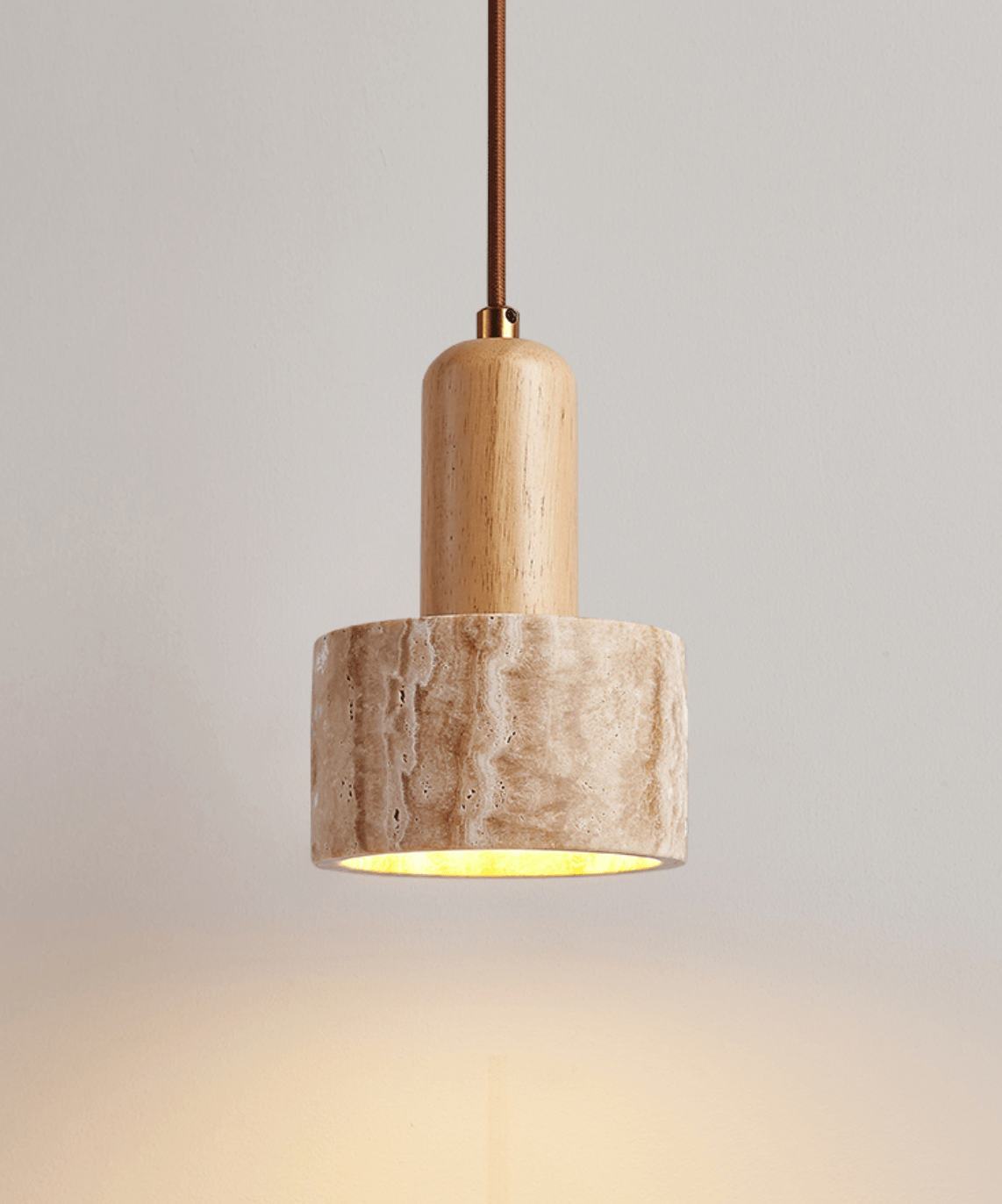 terra-duo-pendant-lamp-anzaz-Wood Color & Yellow Travertine-2