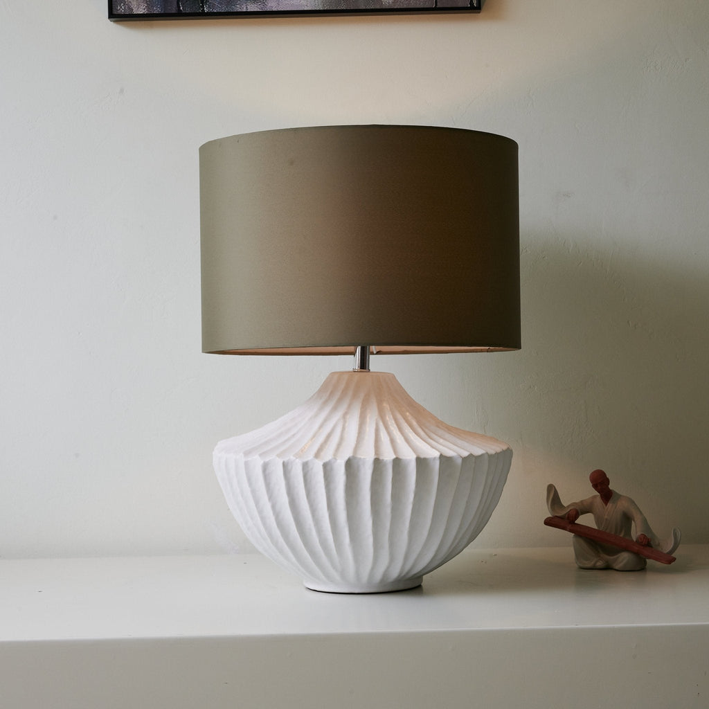 terra-shell-table-lamp-anzaz-White & Dark Grey-3