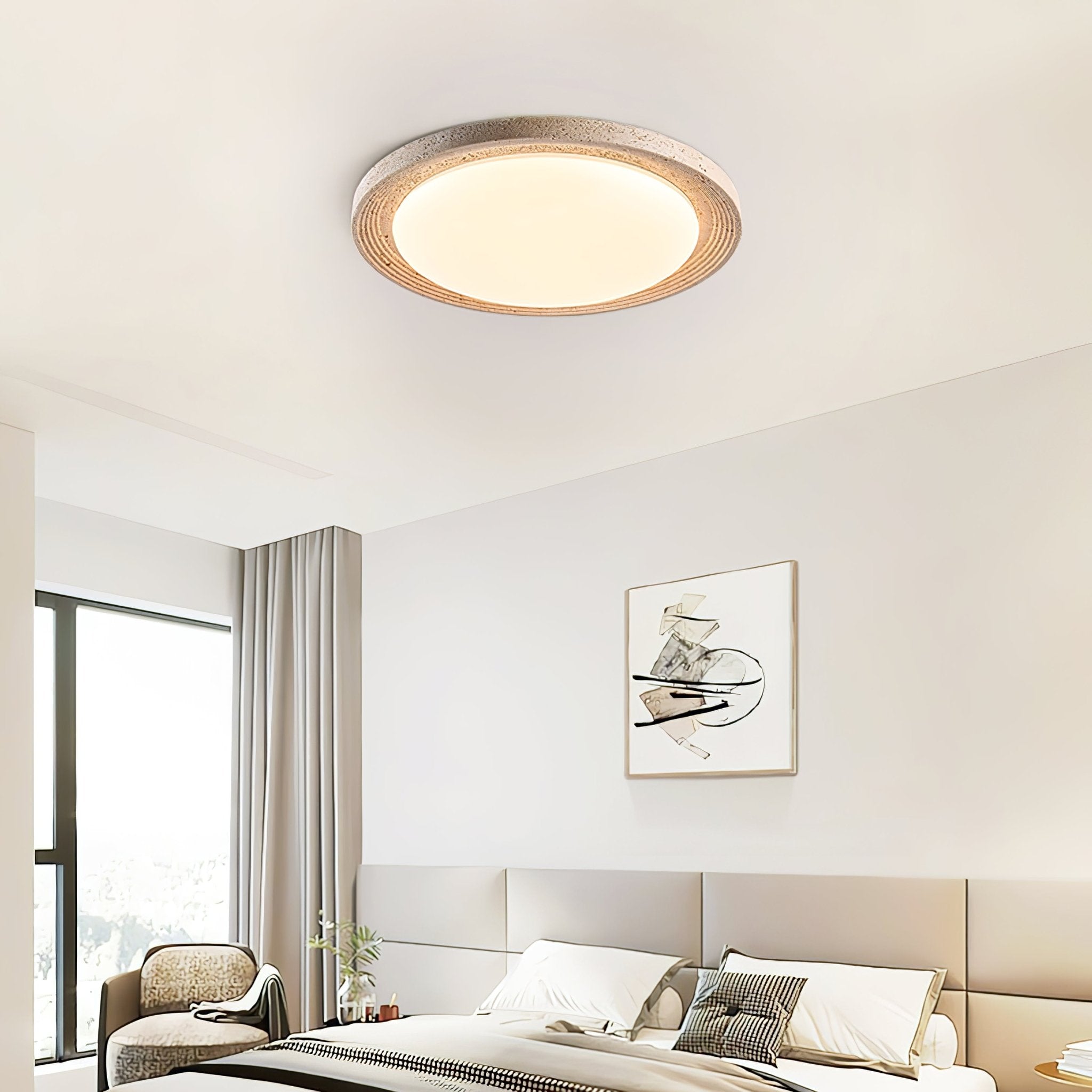 terralux-ceiling-light-anzaz-Yellow Travertine & White-3