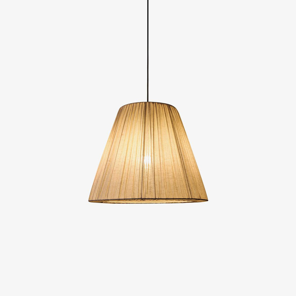 textile-taper-pendant-lamp-anzaz-Black & Beige-1
