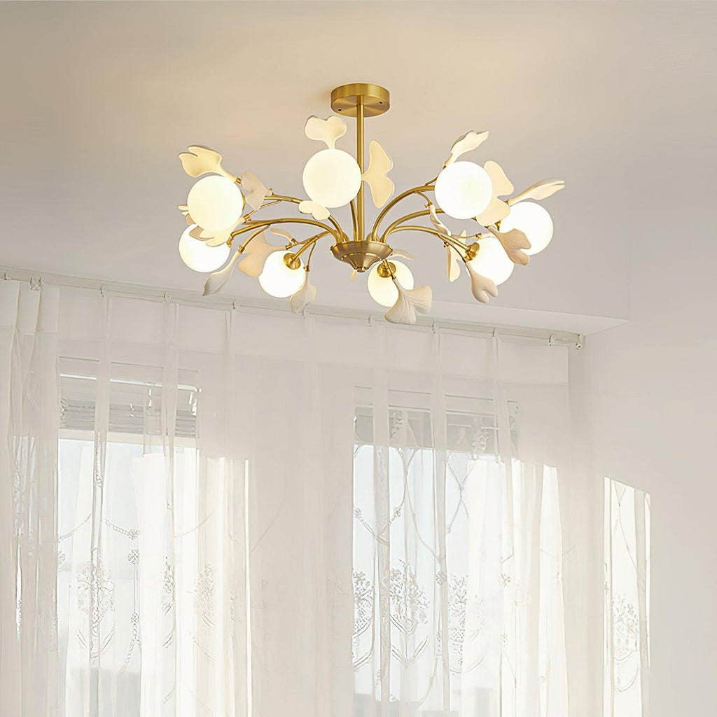 thalassa-gingko-chandelier-anzaz-Brass & White-4
