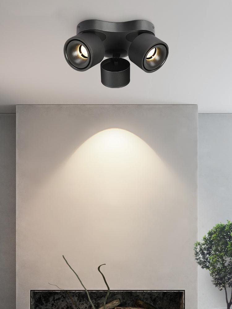 rotating-folding-three-head-spotlight-anzaz-White-8