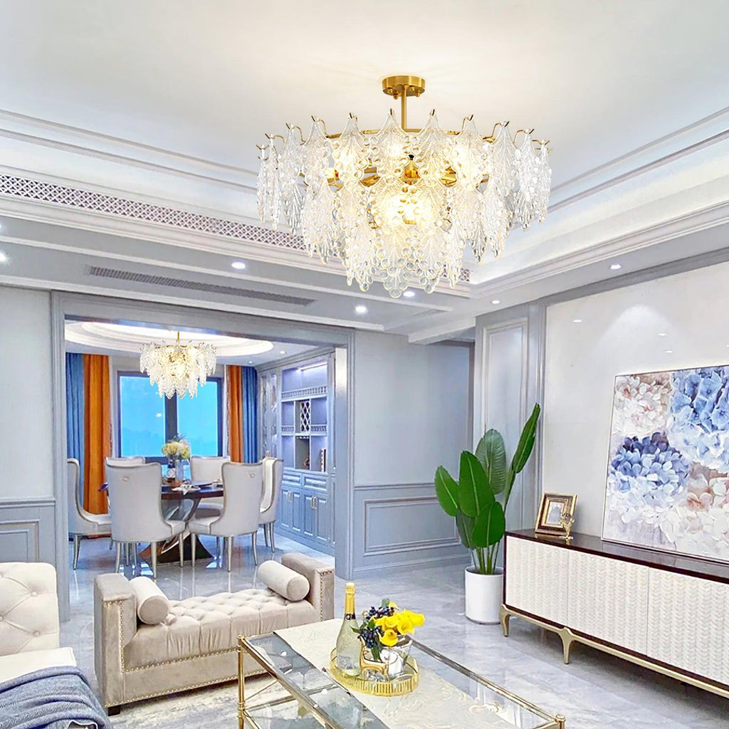 tiered-carved-glass-chandelier-anzaz-Gold-4