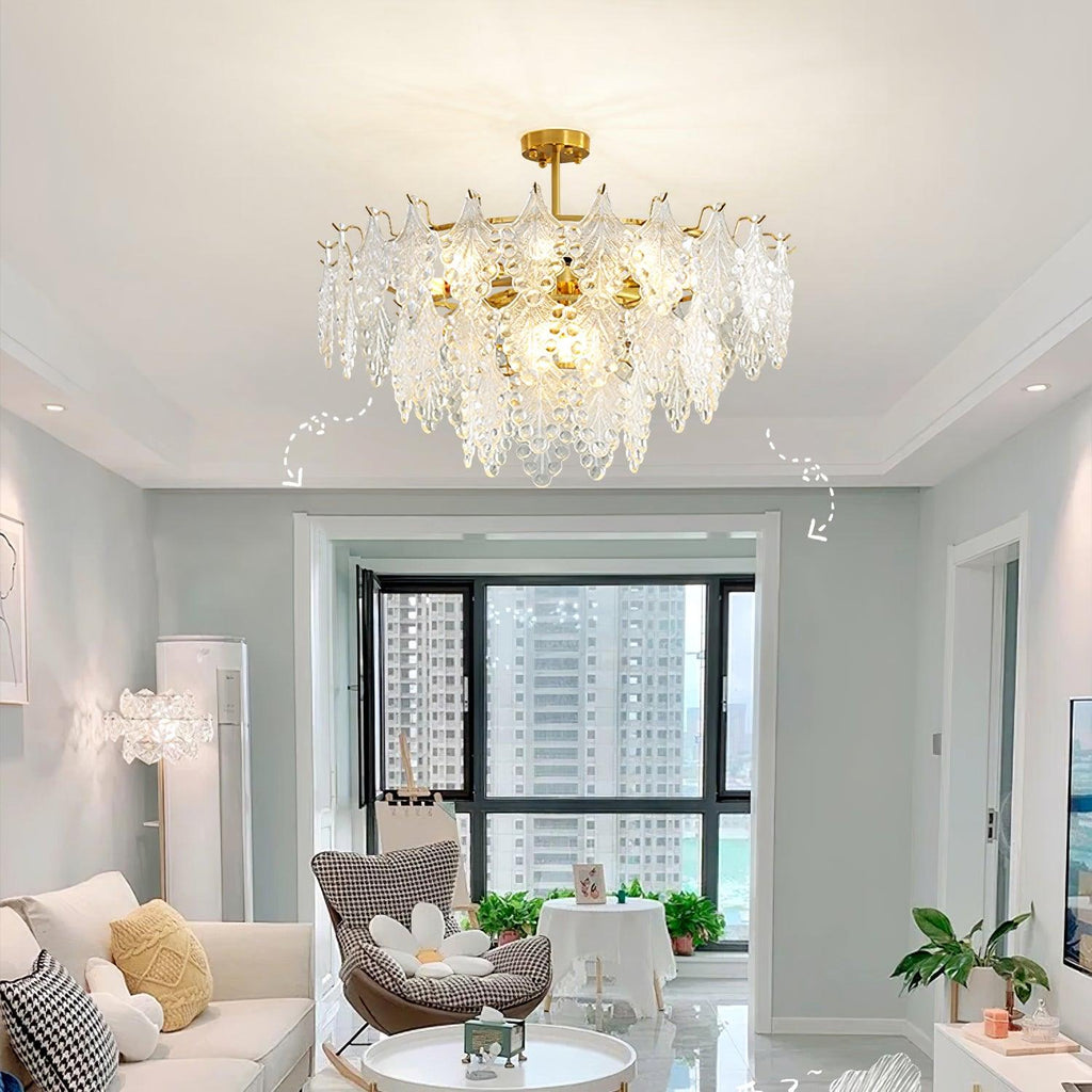 tiered-carved-glass-chandelier-anzaz-Gold-6