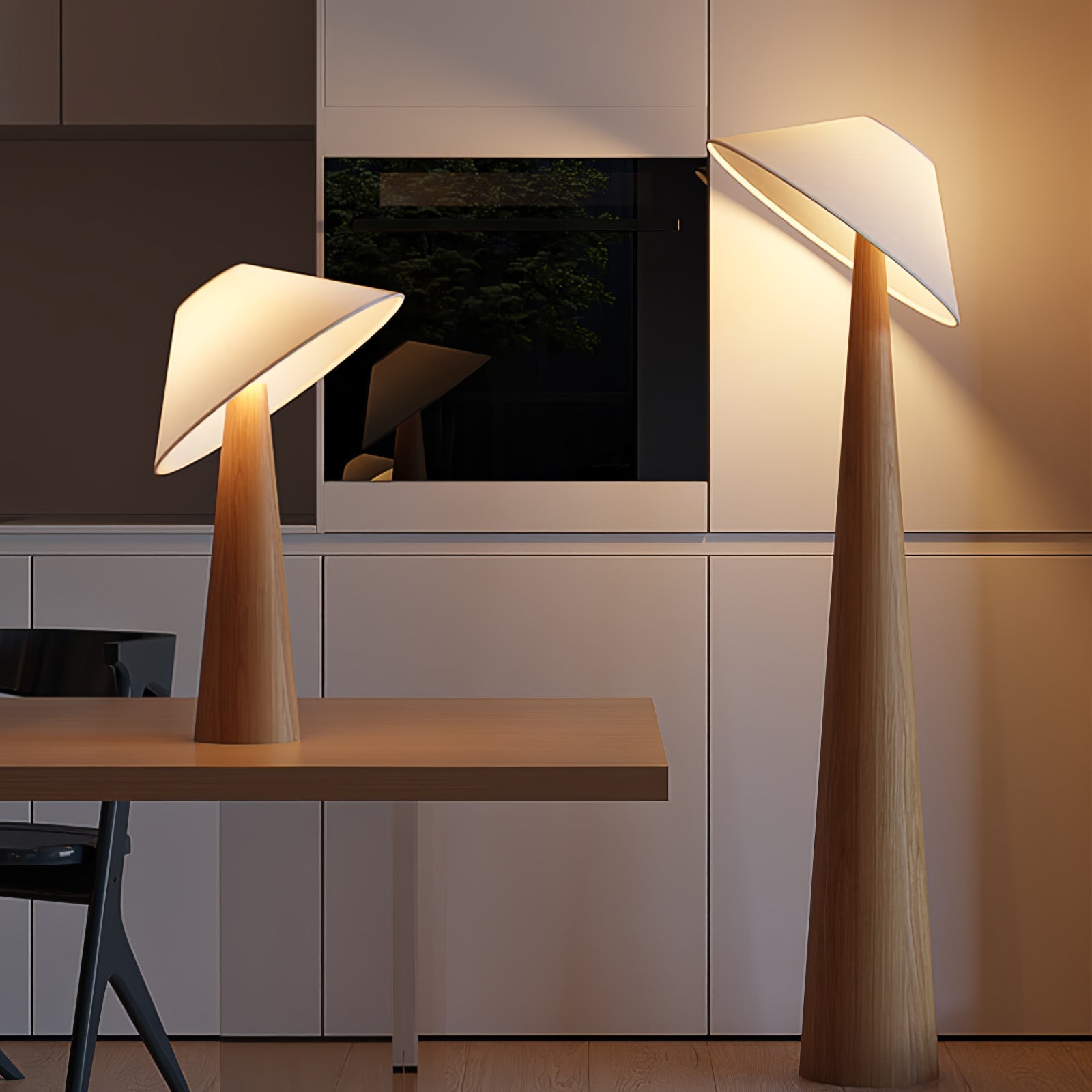 tilt-hat-wooden-table-lamp-anzaz-Black & Beige-6