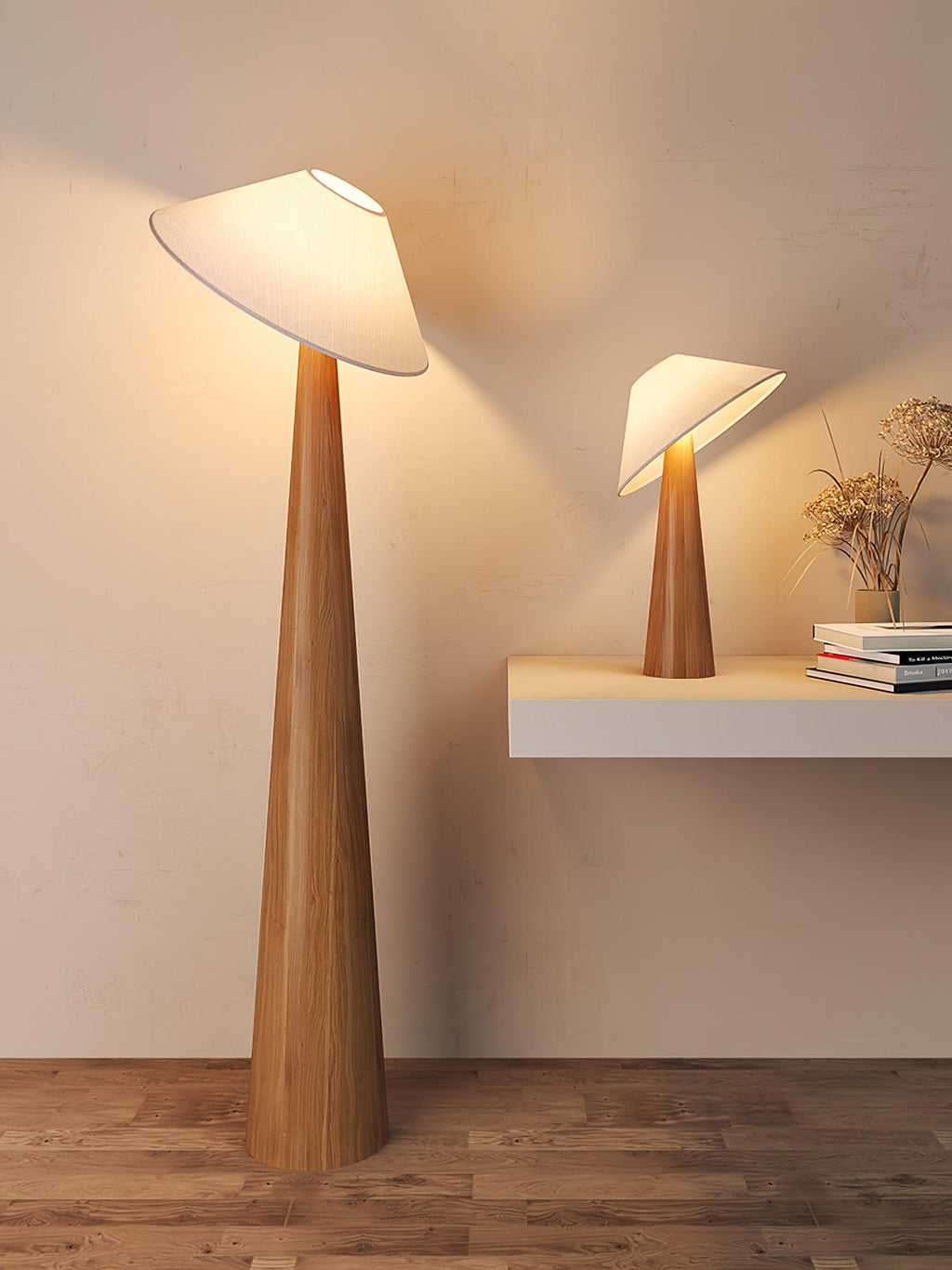 tilt-hat-wooden-table-lamp-anzaz-Black & Beige-8