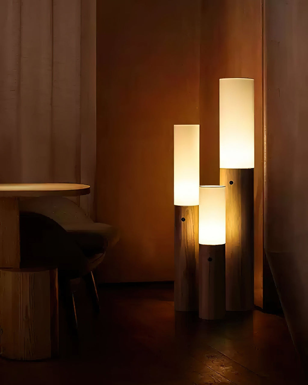 timber-column-floor-lamp-anzaz-Walnut Color-6