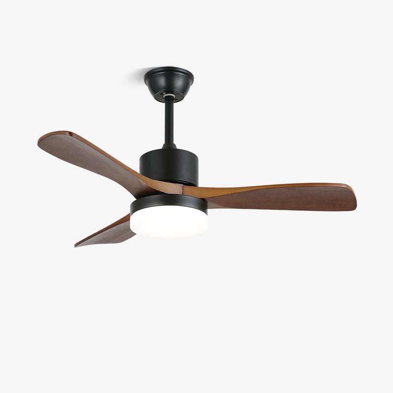 morty-adams-wooden-ceiling-fan-light-anzaz-Model A Walnut Wood Grain & Black (Wooden blades)-1