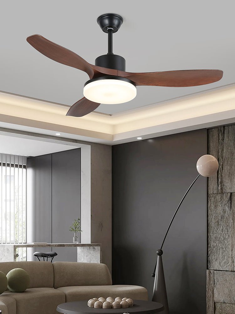 morty-adams-wooden-ceiling-fan-light-anzaz-Model A Walnut Wood Grain & Black (Wooden blades)-10