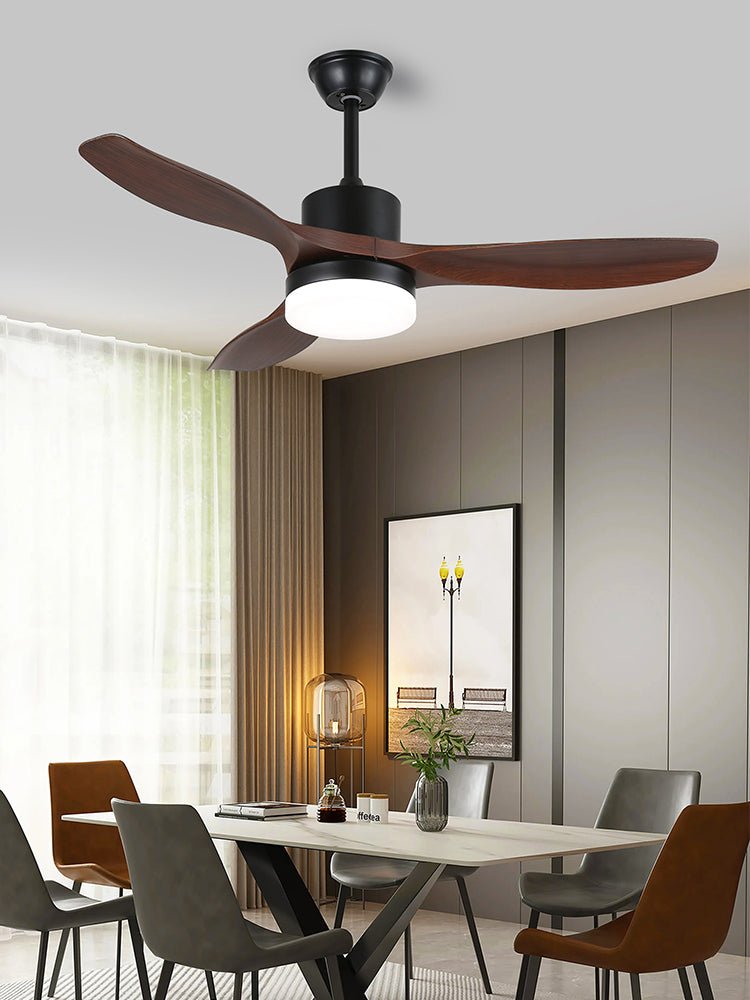 morty-adams-wooden-ceiling-fan-light-anzaz-Model B Walnut Wood Grain & Black (Wooden blades)-11