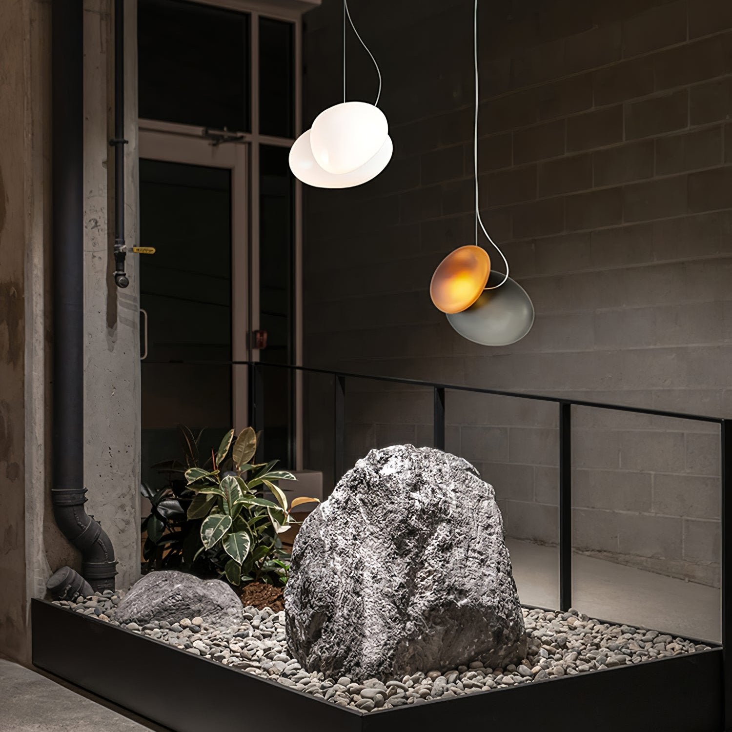 translucent-frosted-glass-pendant-light-anzaz-Warm Light-64