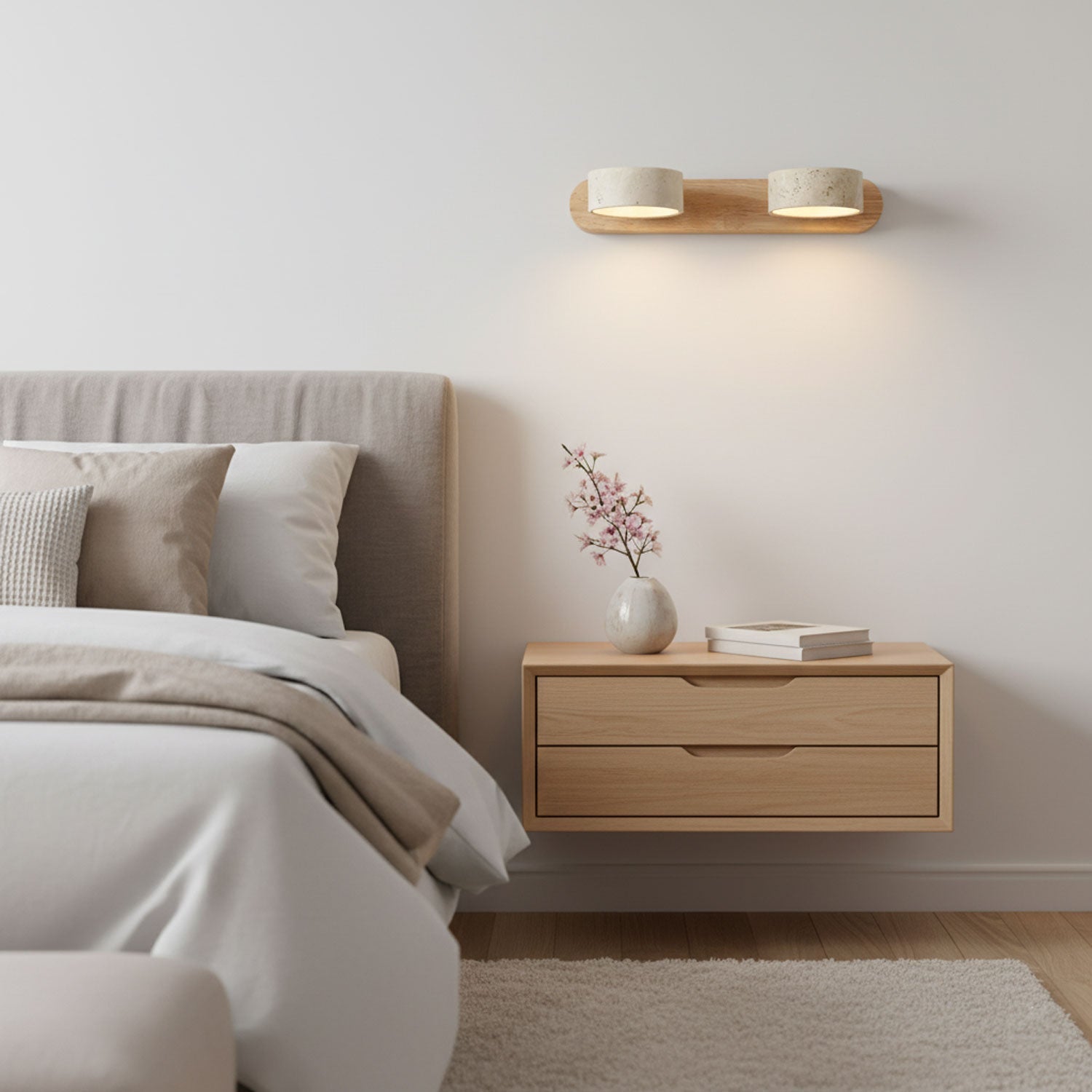 travertine-duo-wall-light-anzaz-Walnut Color-5