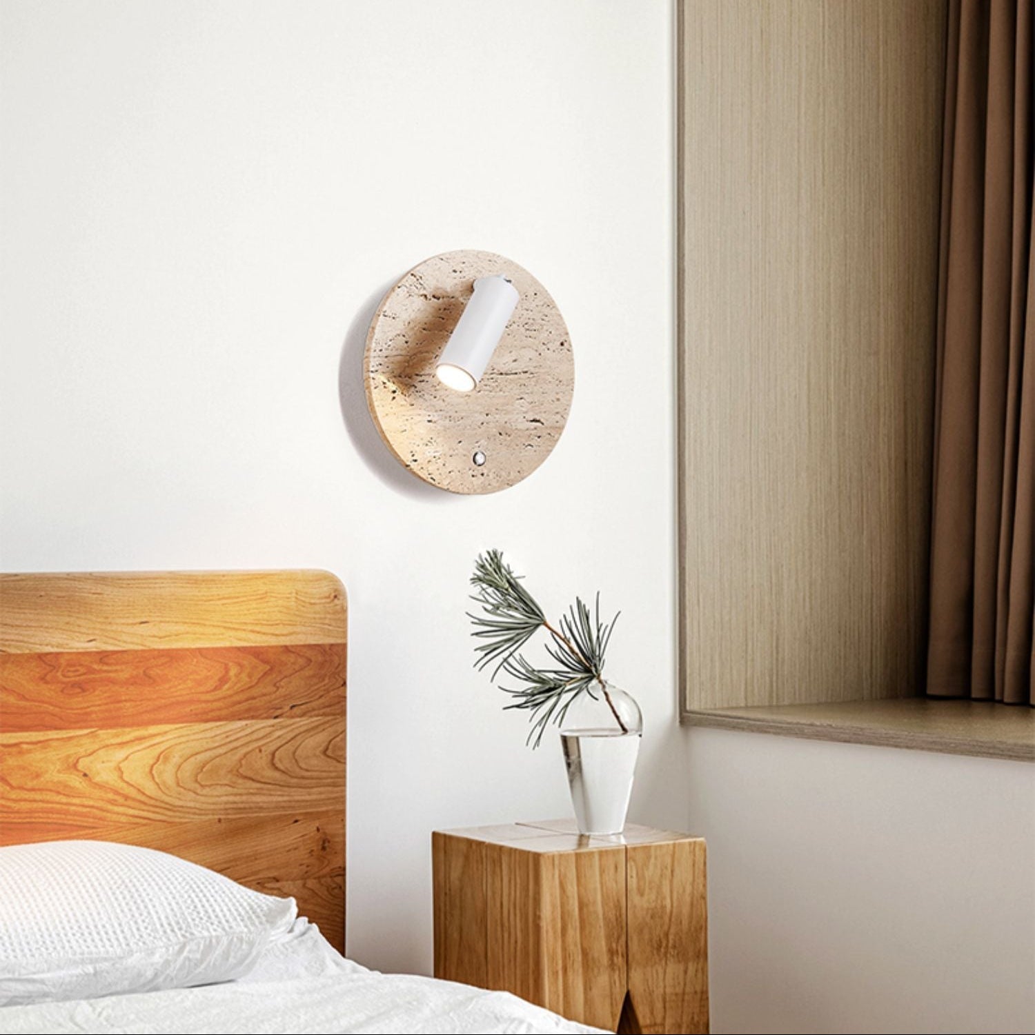 travertine-axis-directional-sconce-anzaz-Yellow Travertine-2