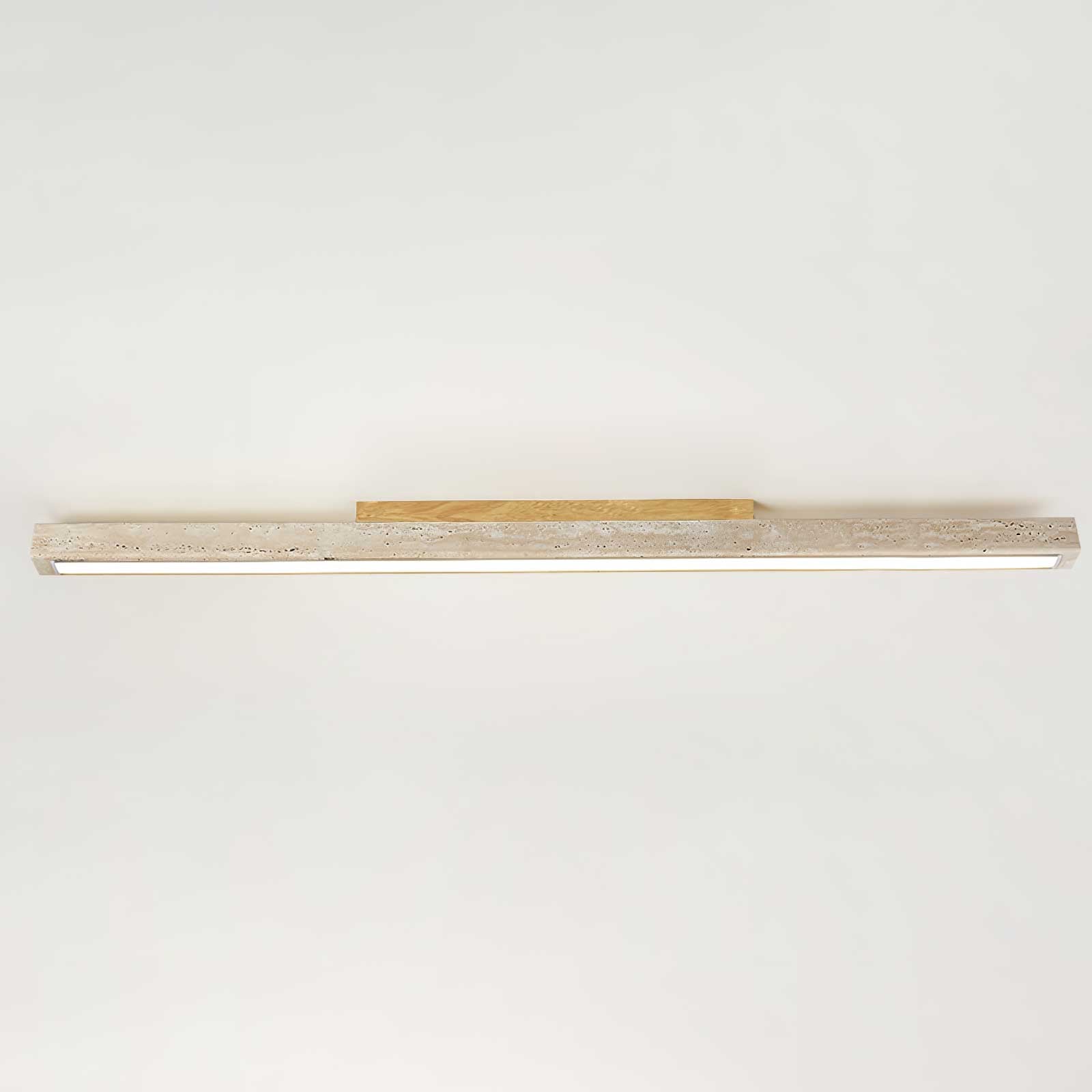 travertine-column-ceiling-light-anzaz-Dark walnut & Yellow Travertine-14