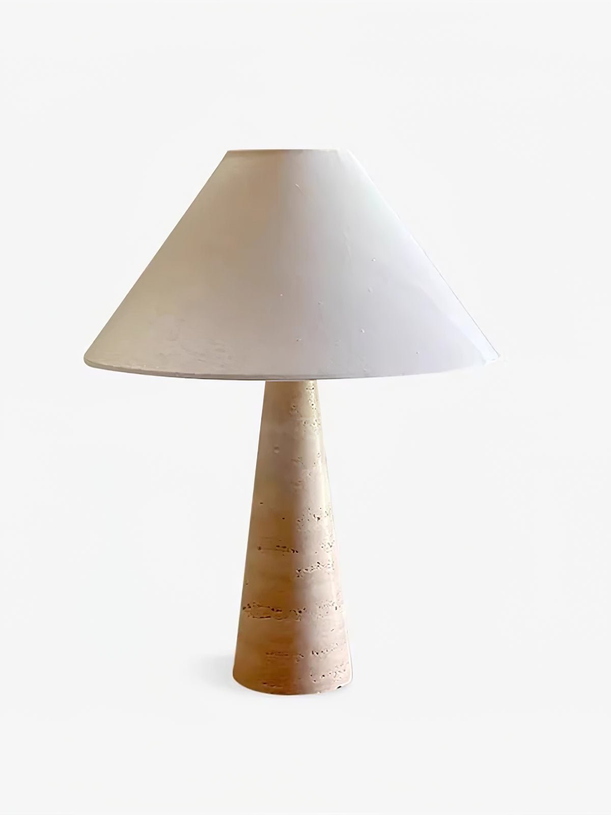 travertine-column-table-lamp-anzaz-Yellow Travertine & White-10