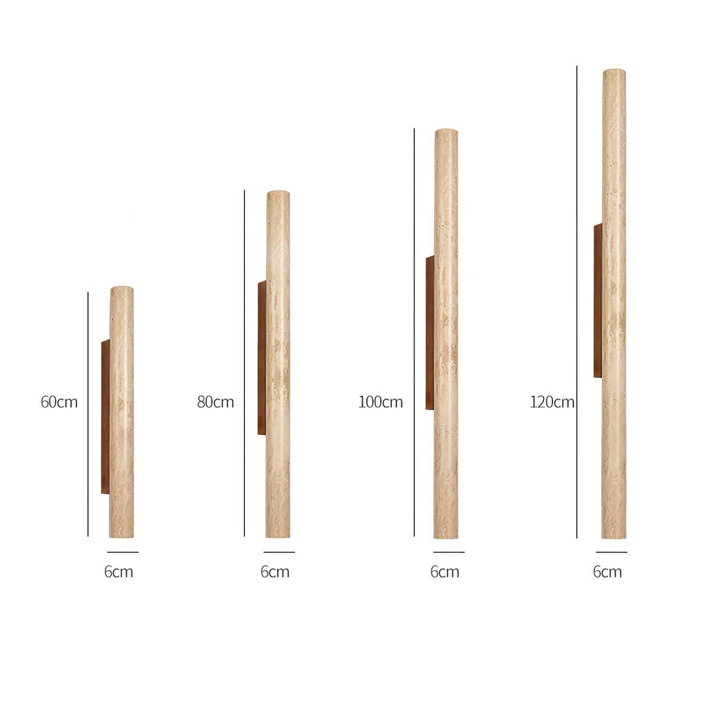 travertine-column-wall-light-anzaz-Dark walnut & Yellow Travertine-15