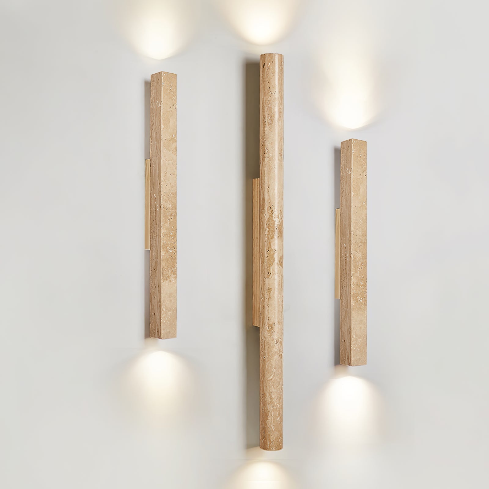 travertine-column-wall-light-anzaz-Dark walnut & Yellow Travertine-13