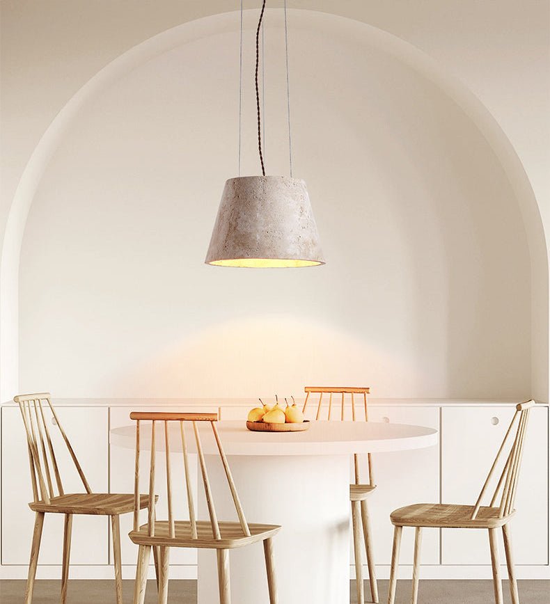 travertine-cone-pendant-lamp-anzaz-Yellow Travertine-2
